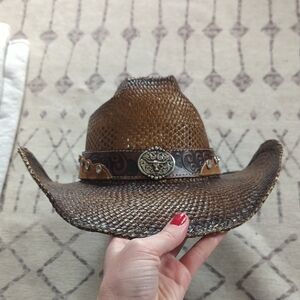 stampede hats cowboy hat size small 54-55 California hat company